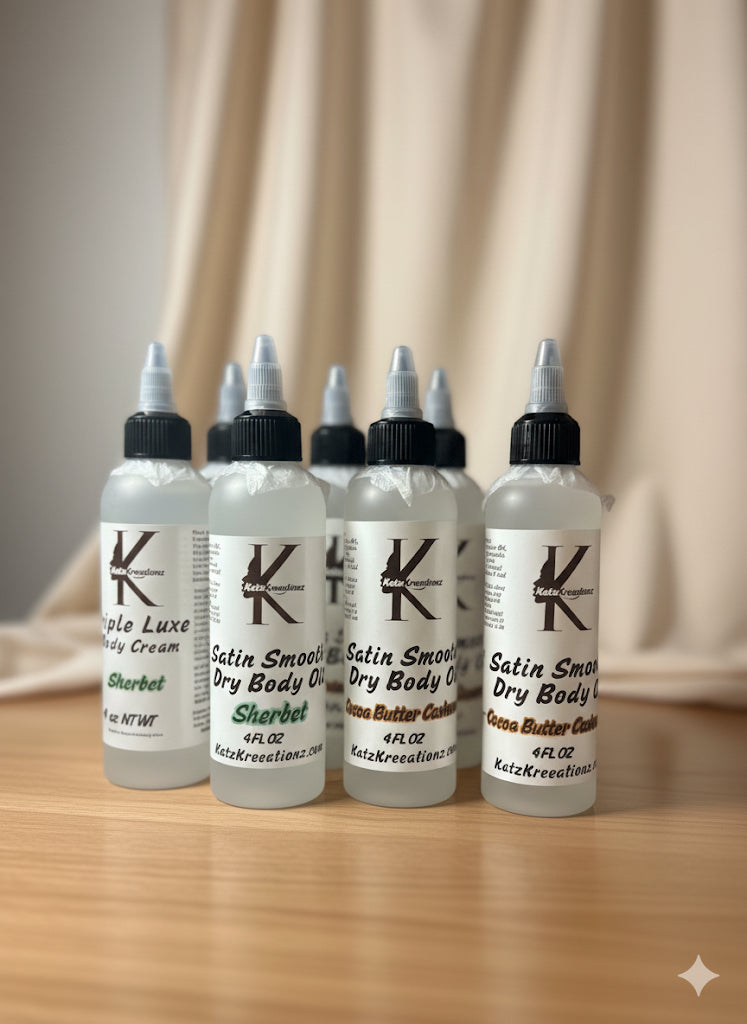 Lightweight Hydrating Dry Body Oil – Nourishing, Non-Greasy Glow