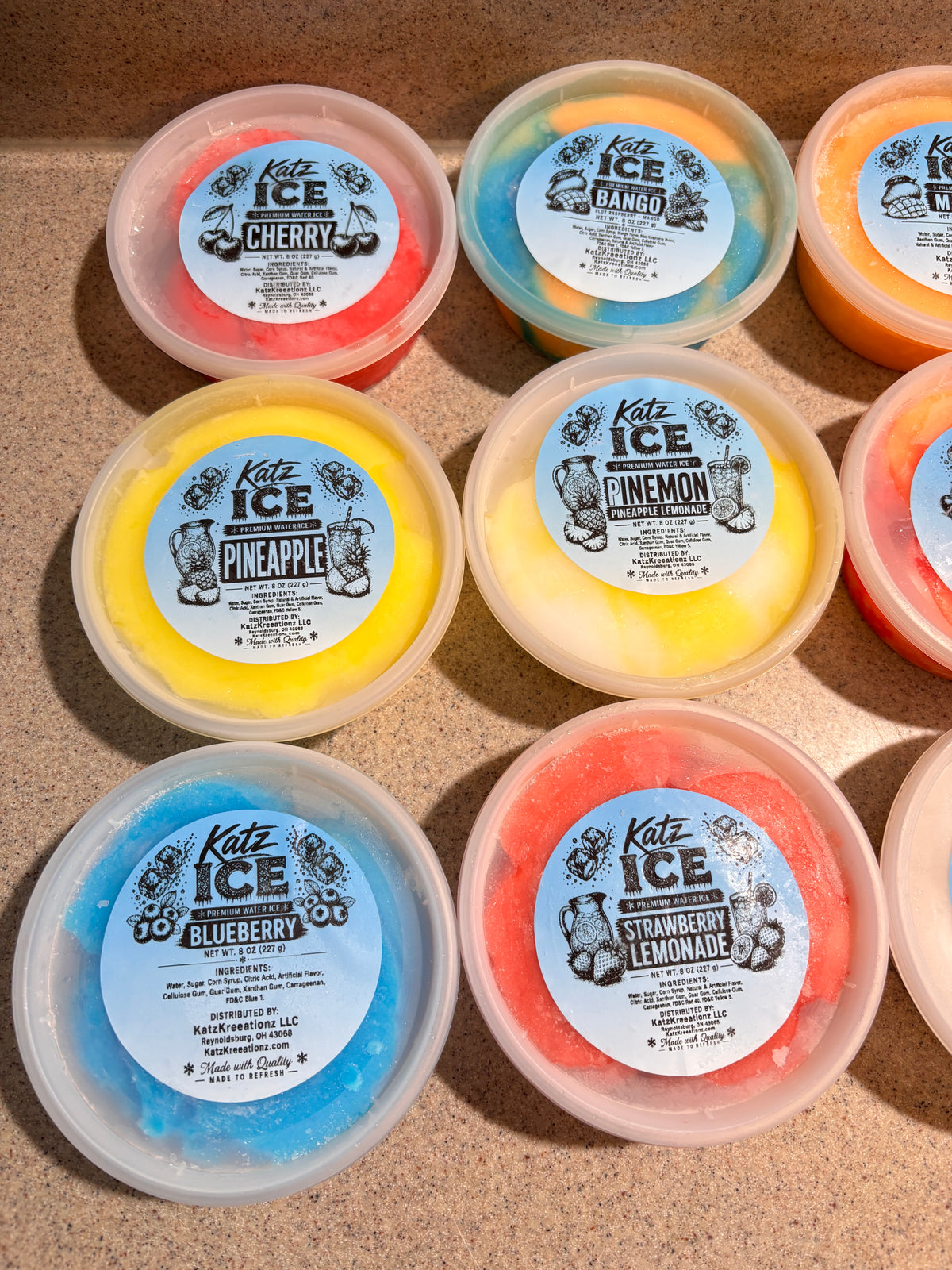 Katz Ice — Booking Deposit.