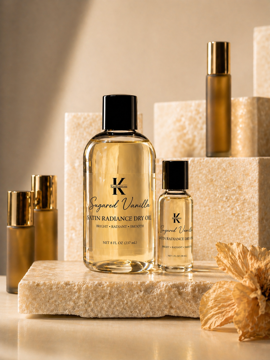Satin Radiance Dry Body Oil| Mini 1oz