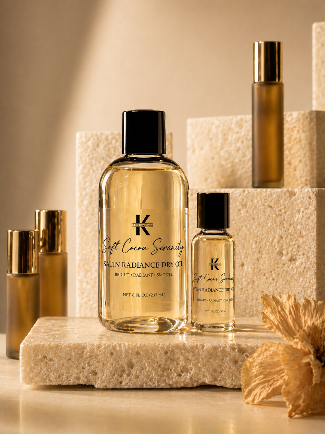 Satin Radiance Dry Body Oil| Mini 1oz
