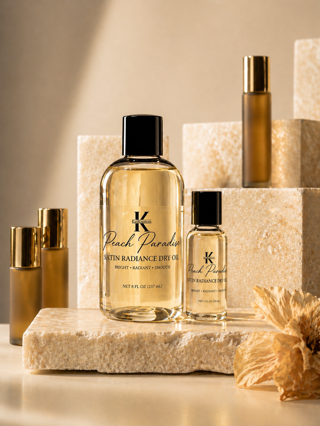 Satin Radiance Dry Body Oil| Mini 1oz